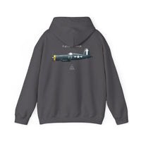 Thumbnail for F-4U-ID Corsair - Hoodie printed on back