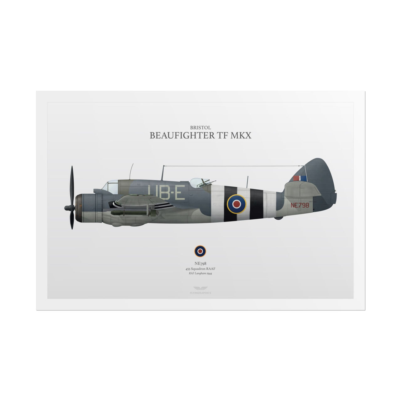 Beaufighter TF MKX -  Rolled Poster