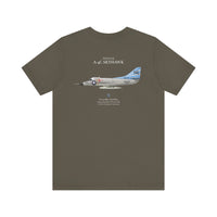 Thumbnail for A-4C Skyhawk - T-shirt printed on back