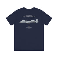 Thumbnail for A-10C Thunderbolt II - T-shirt printed on back