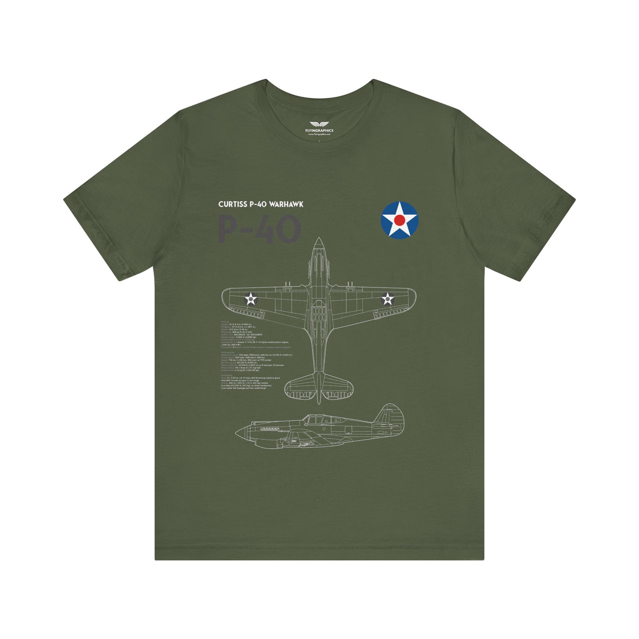 P-40 Warhawk - T-shirt