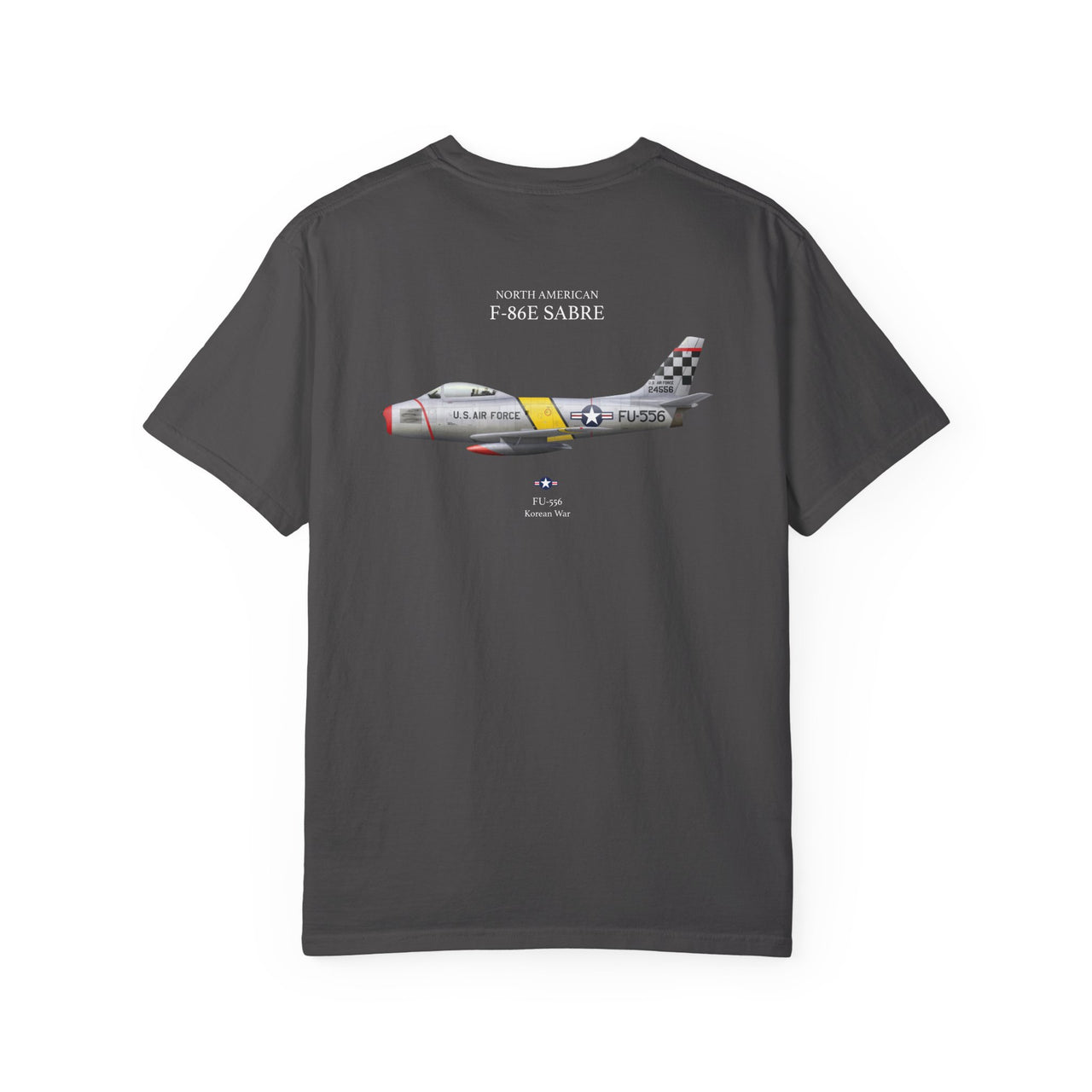 F-86E Sabre - T-shirt printed on back