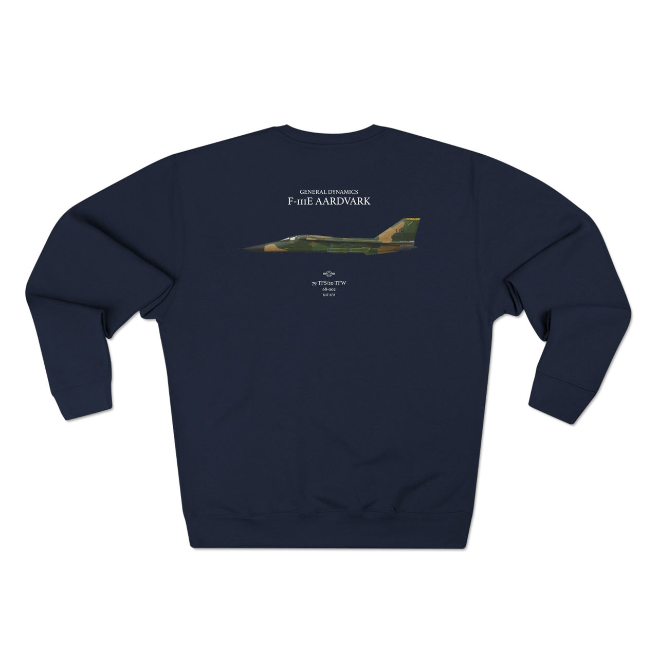 F-111E Aardvark - Sweat shirt printed on back