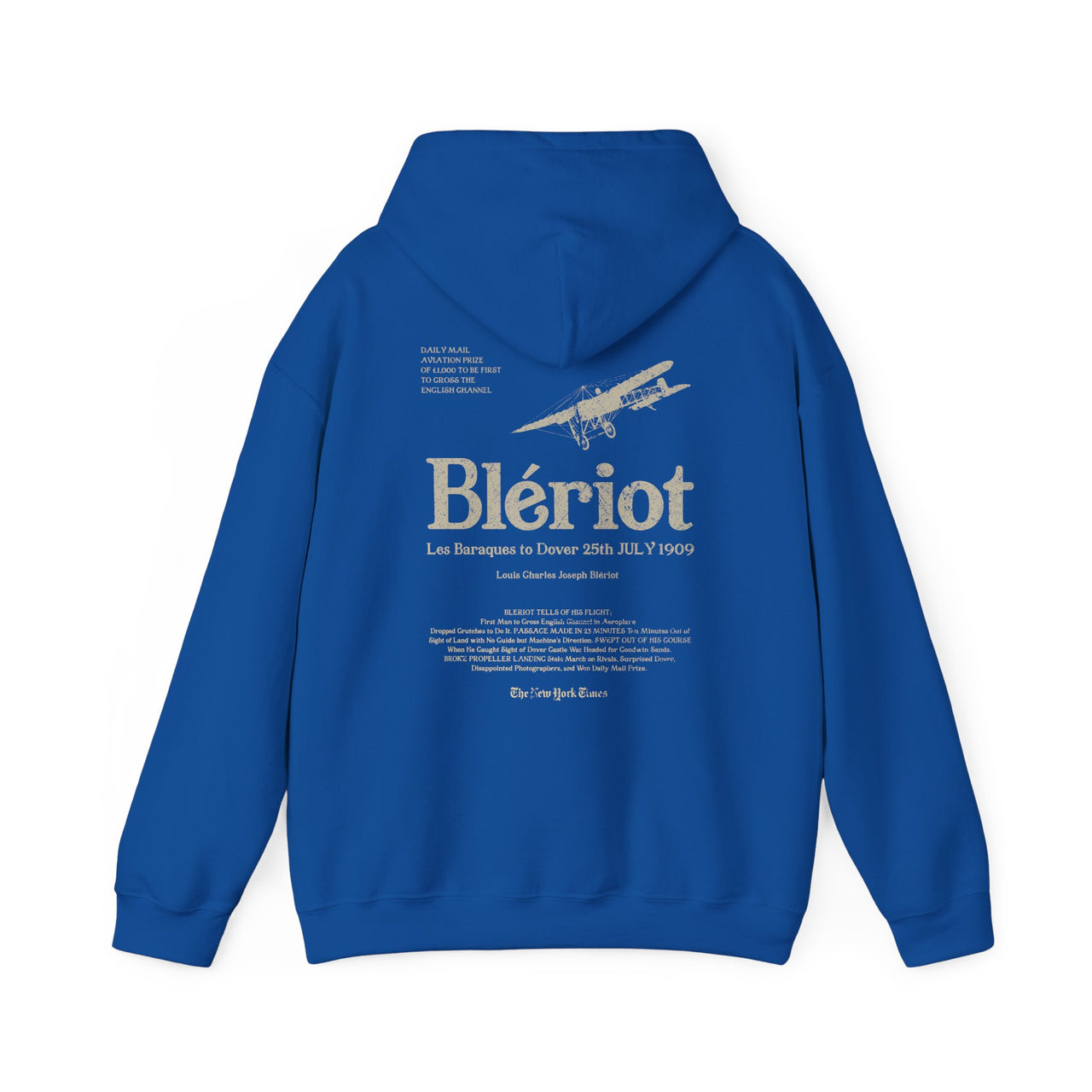 Blériot - Hoodie printed on back
