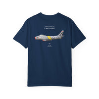 Thumbnail for F-86E Sabre - T-shirt printed on back