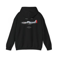 Thumbnail for P-51D Mustang 78th FG - Hoodie printed on back