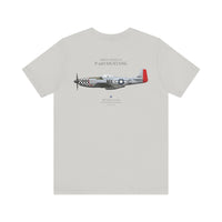Thumbnail for P-51D Mustang 78th FG - T-shirt printed on back