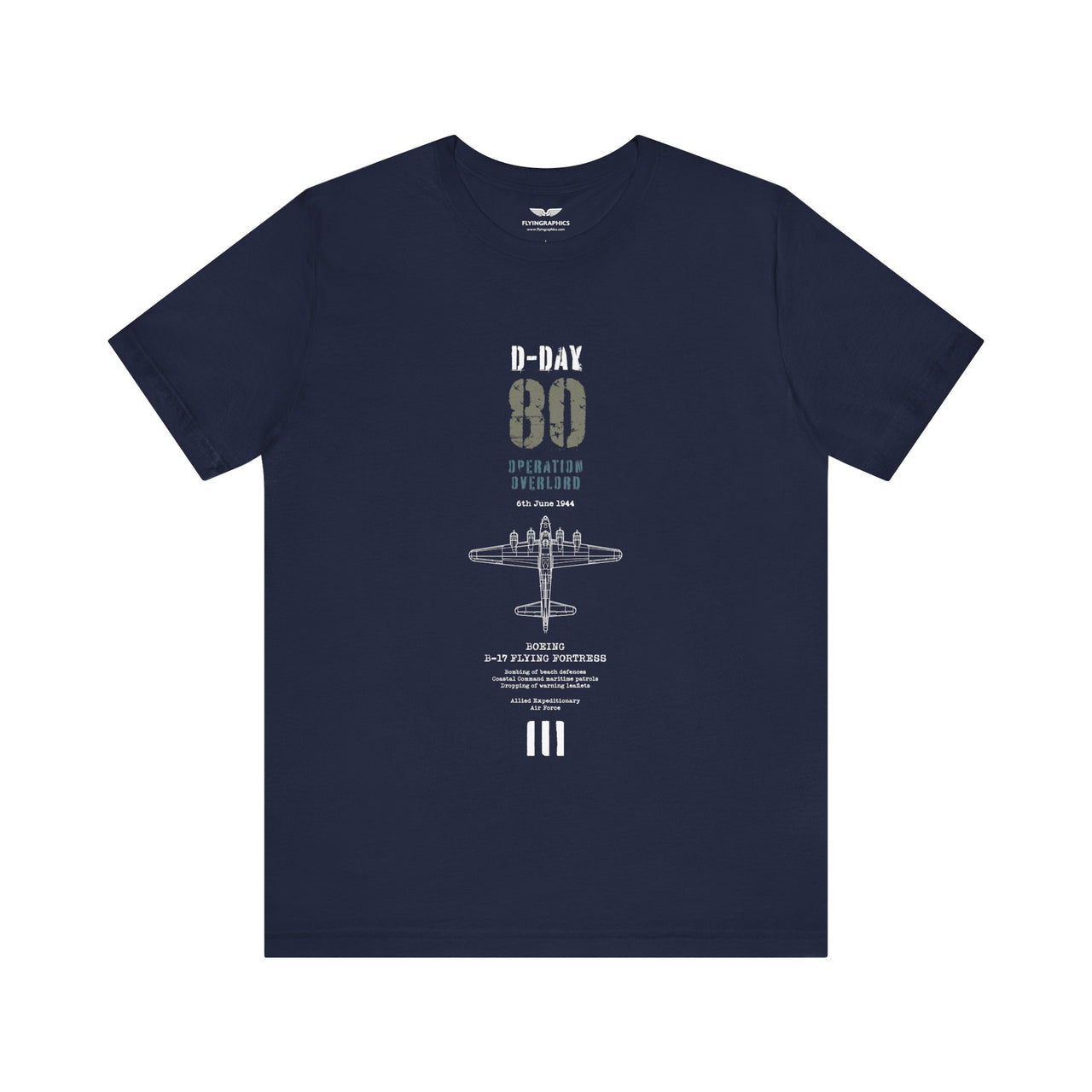 D-Day B-17 Flying Fortress - T-shirt