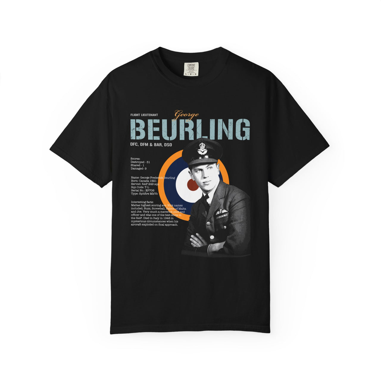 George Beurling - T-shirt