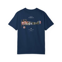 Thumbnail for Sopwith Camel F1 - T-shirt printed on back