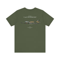 Thumbnail for F-105 F Thunderchief - T-shirt printed on back