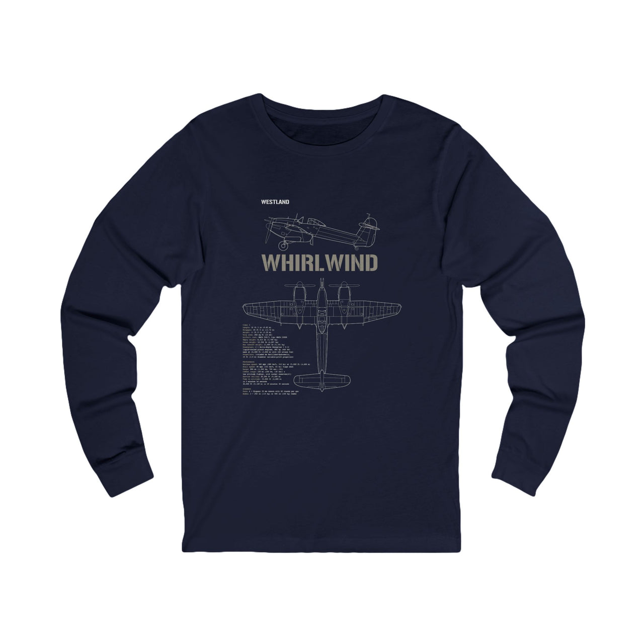 Whirlwind Fighter - Long Sleeve Tee