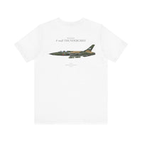 Thumbnail for F-105 F Thunderchief - T-shirt printed on back