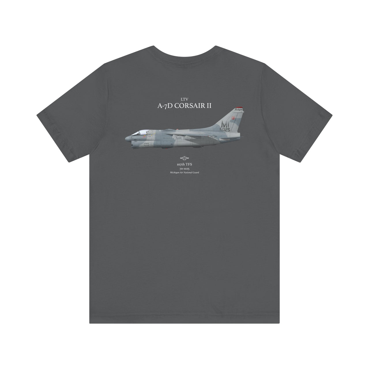 A-7D Corsair II - T-shirt printed on back