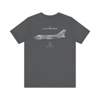 Thumbnail for A-7D Corsair II - T-shirt printed on back