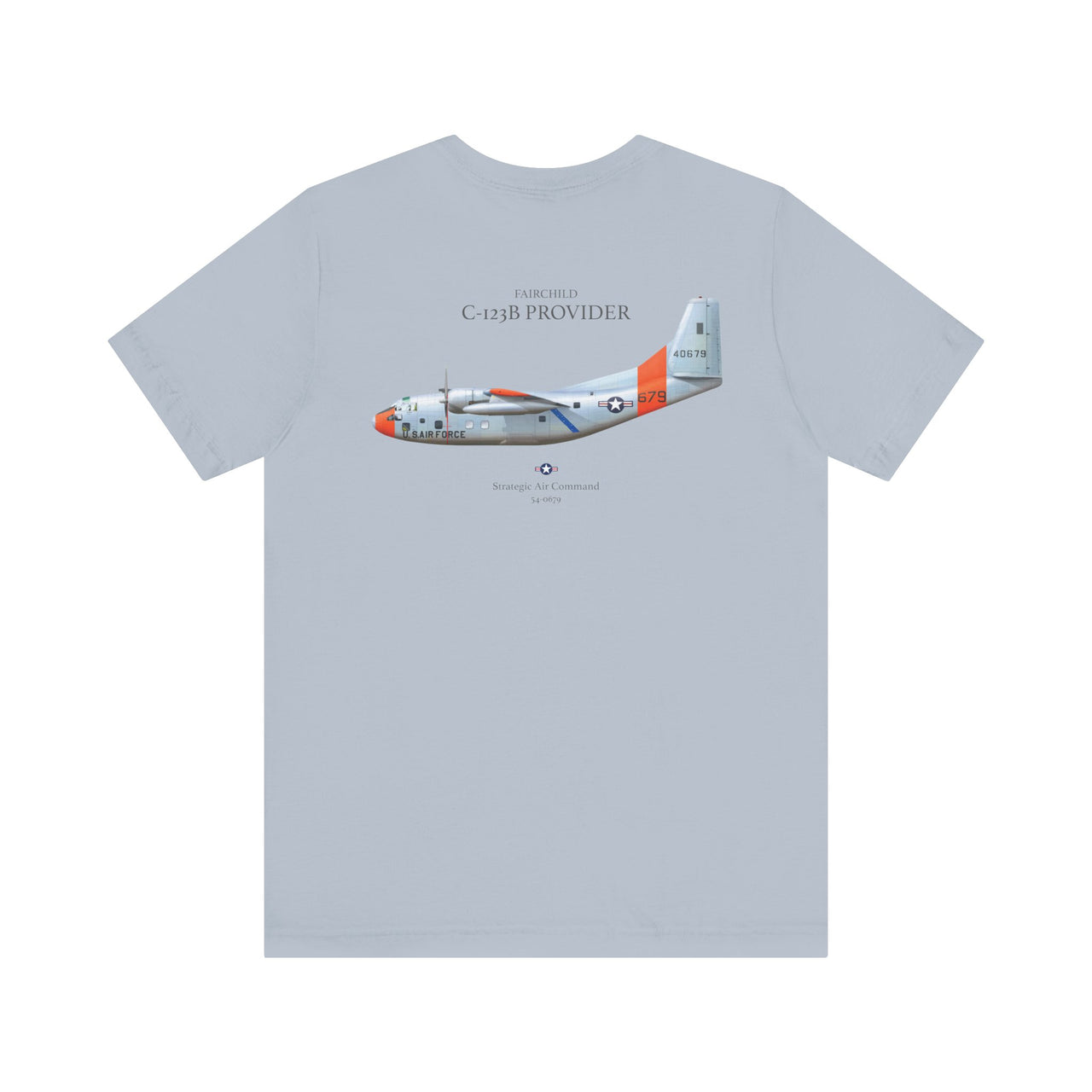 C-123B Provider - T-shirt printed on back