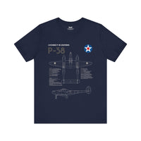 Thumbnail for P-38 Lightning - T-shirt