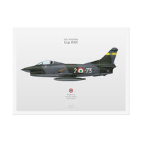 Thumbnail for Fiat G.91 PAN -  Rolled Poster