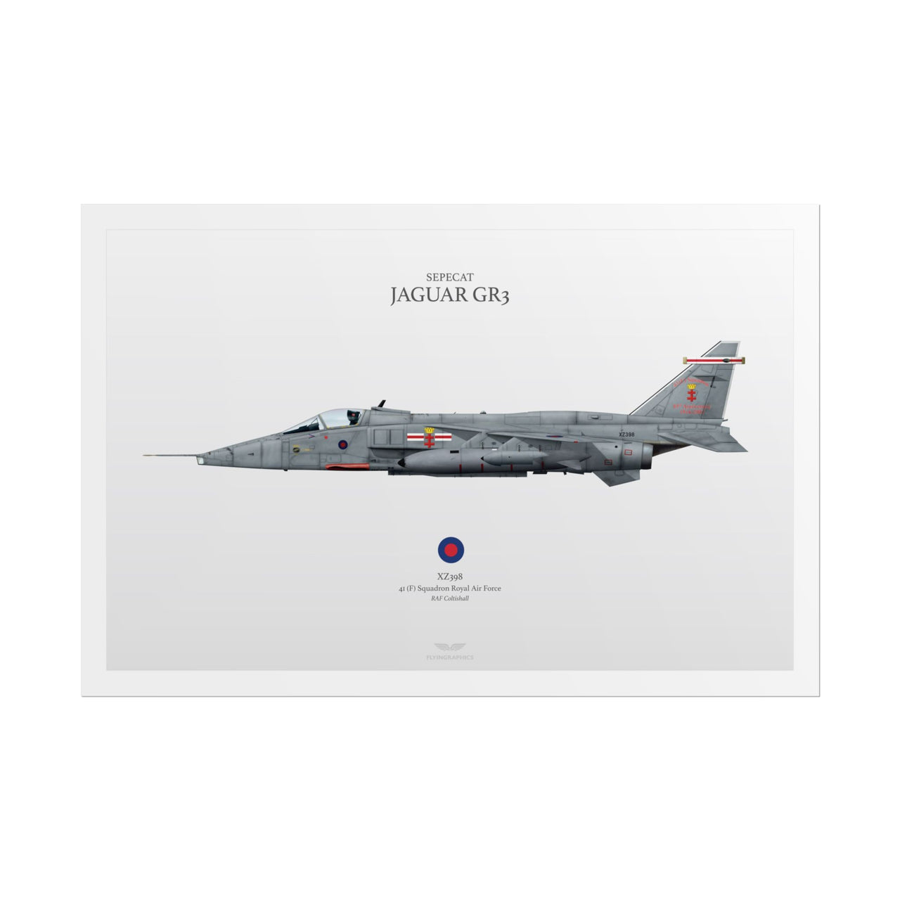 Jaguar GR3 -  Rolled Poster