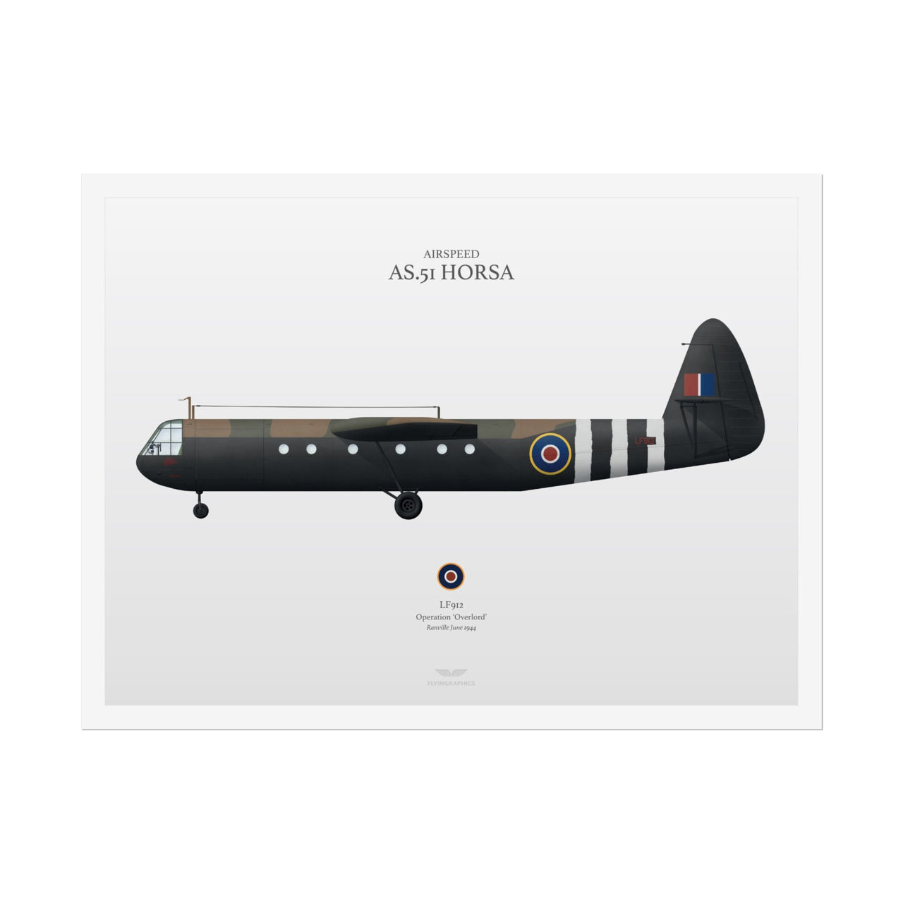 Airspeed AS.51 Horsa -  Rolled Poster