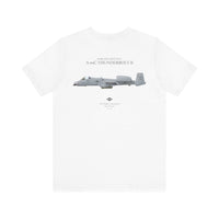 Thumbnail for A-10C Thunderbolt II - T-shirt printed on back
