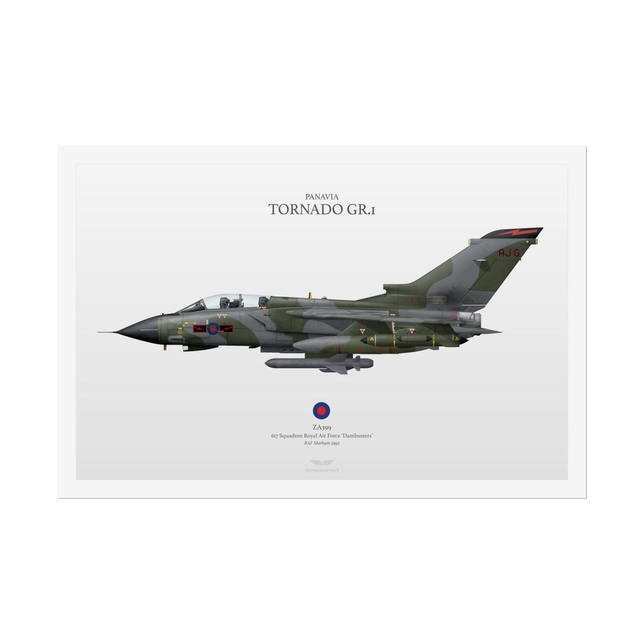 Tornado GR.1 617SQN -  Rolled Poster