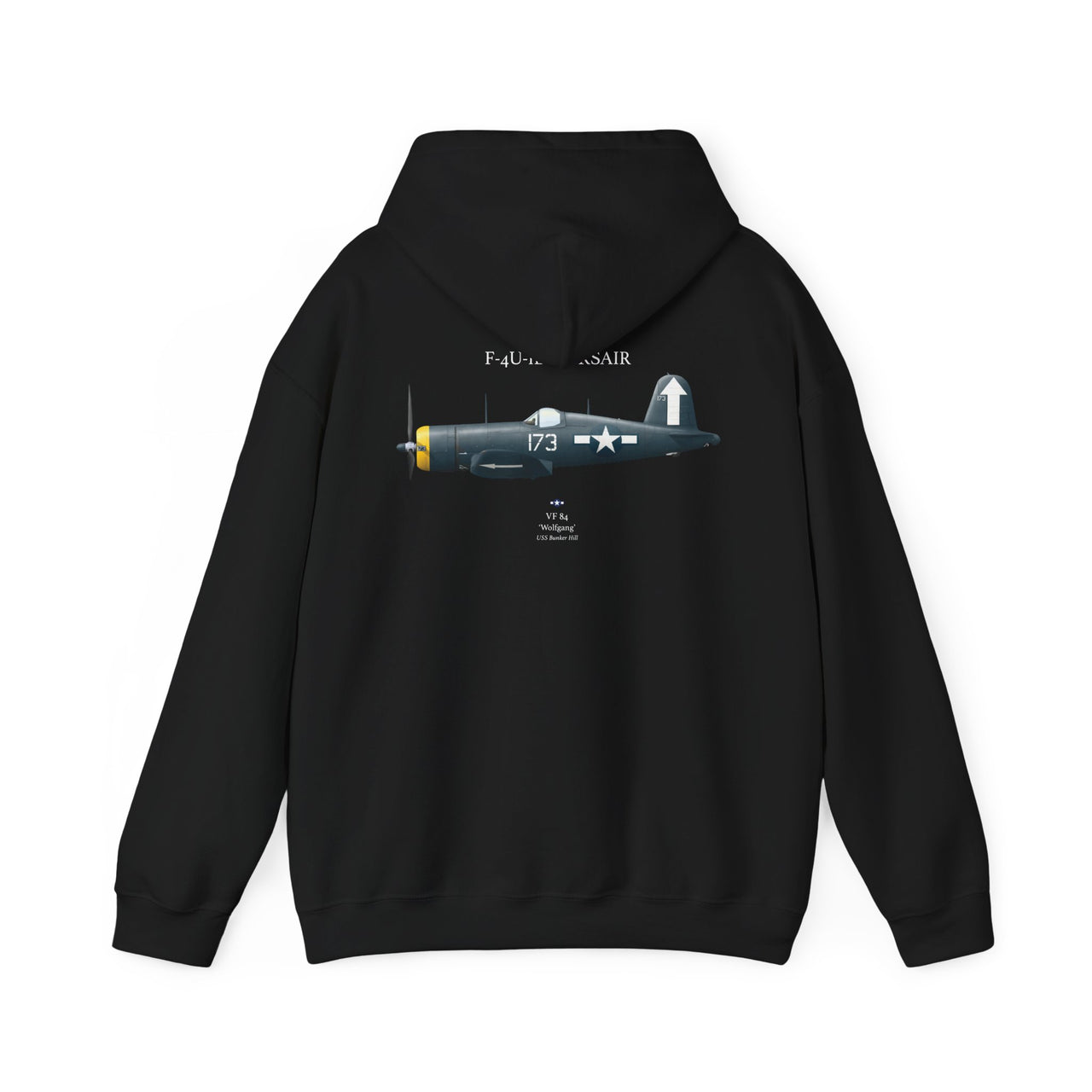 F-4U-ID Corsair - Hoodie printed on back