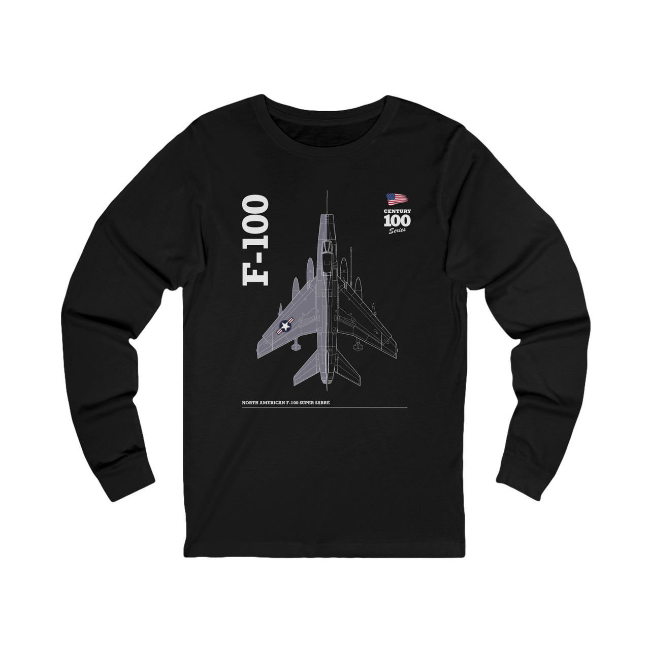 F-100 Super Sabre - Long Sleeve Tee