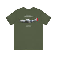 Thumbnail for P-51D Mustang 78th FG - T-shirt printed on back