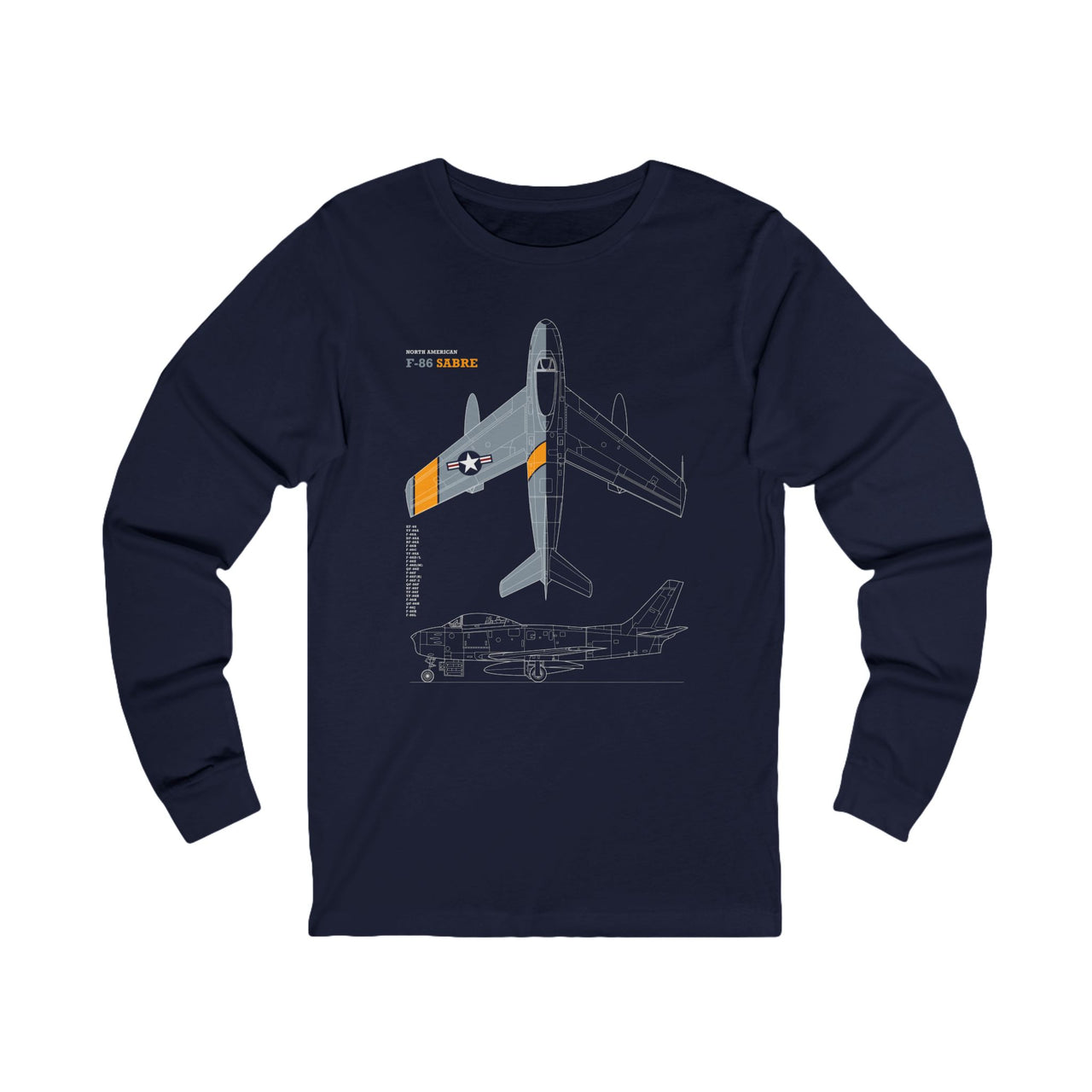 F-86 Sabre - Long Sleeve Tee