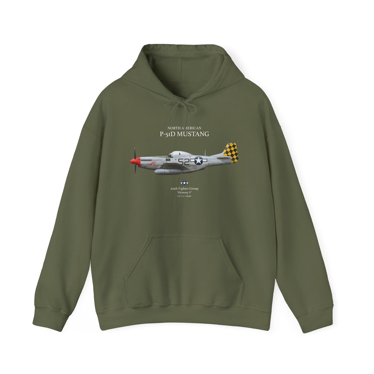 P-51D Mustang 'Shimmy V' - Hoodie