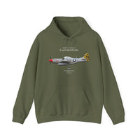 Thumbnail for P-51D Mustang 'Shimmy V' - Hoodie