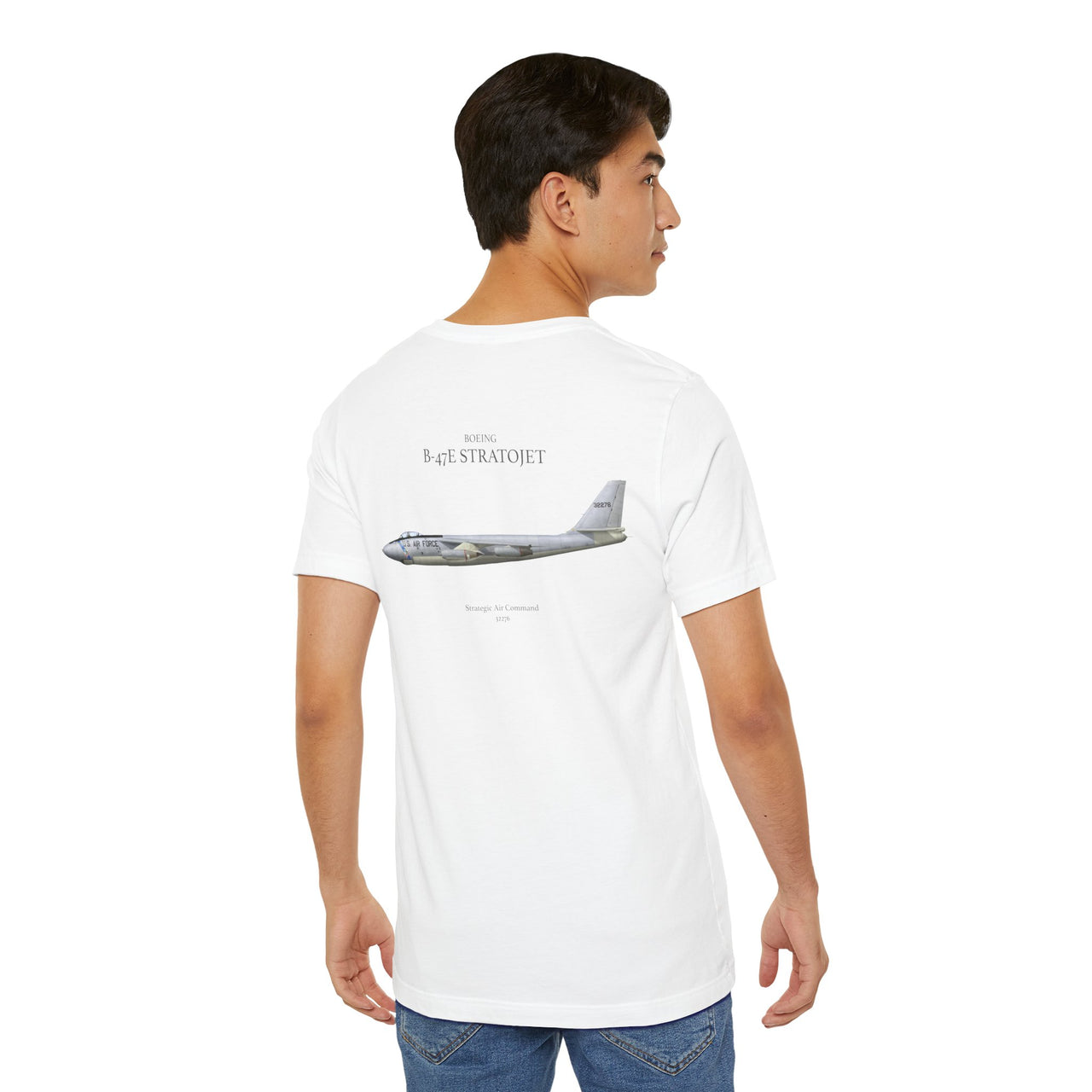 B-47E Stratojet - T-shirt printed on back