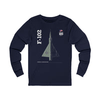 Thumbnail for F-102 Delta Dagger - Long Sleeve Tee