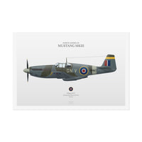 Thumbnail for Mustang MKIII -  Rolled Poster