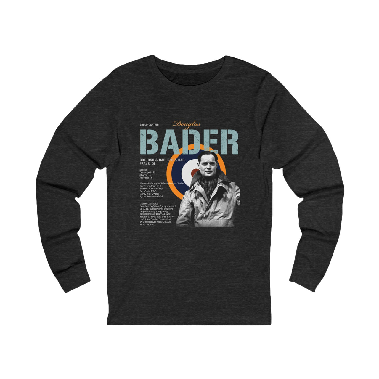 Douglas Bader - Long Sleeve Tee