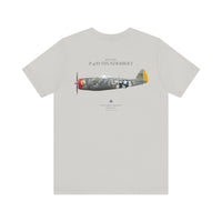 Thumbnail for P-47D Thunderbolt - T-shirt printed on back