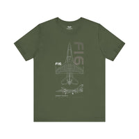 Thumbnail for F-16 Fighting Falcon - T-shirt