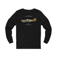P-40L Warhawk - Long Sleeve Tee printed on back