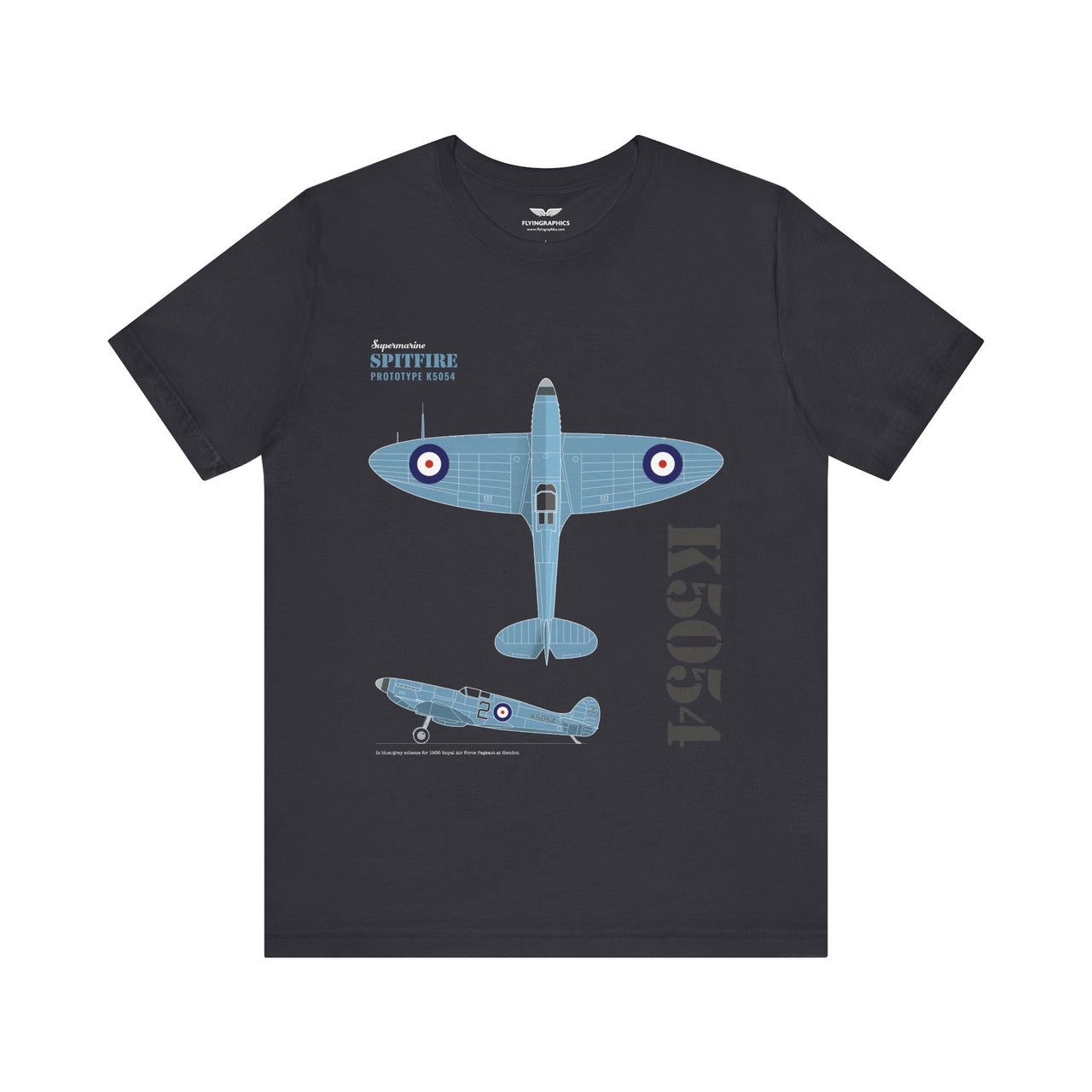 Spitfire Prototype K5054 - T-shirt