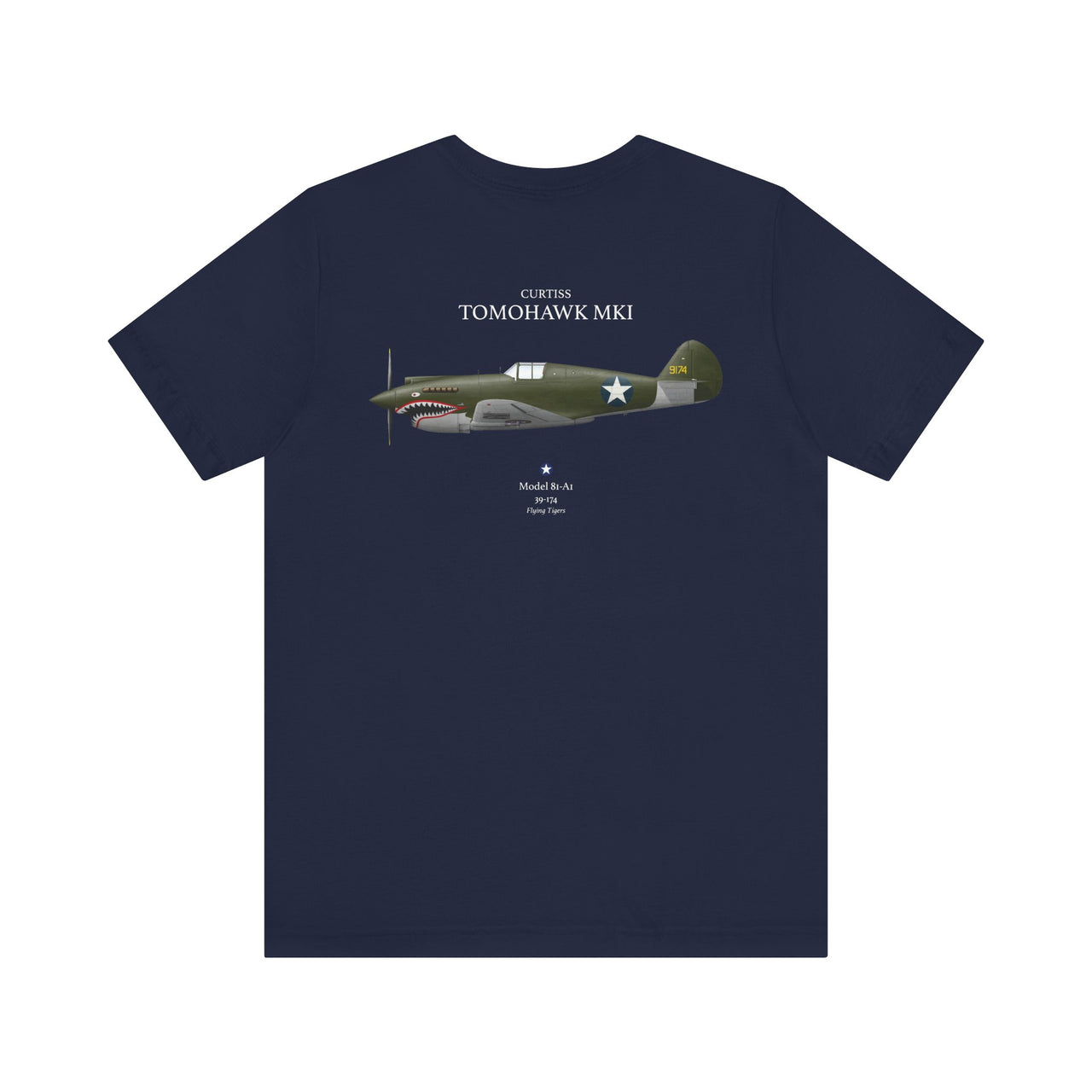 Tomohawk MKI 'Flying Tigers' - T-shirt printed on back