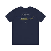 Thumbnail for UH-1 Iroquois 'Huey' - T-shirt printed on back