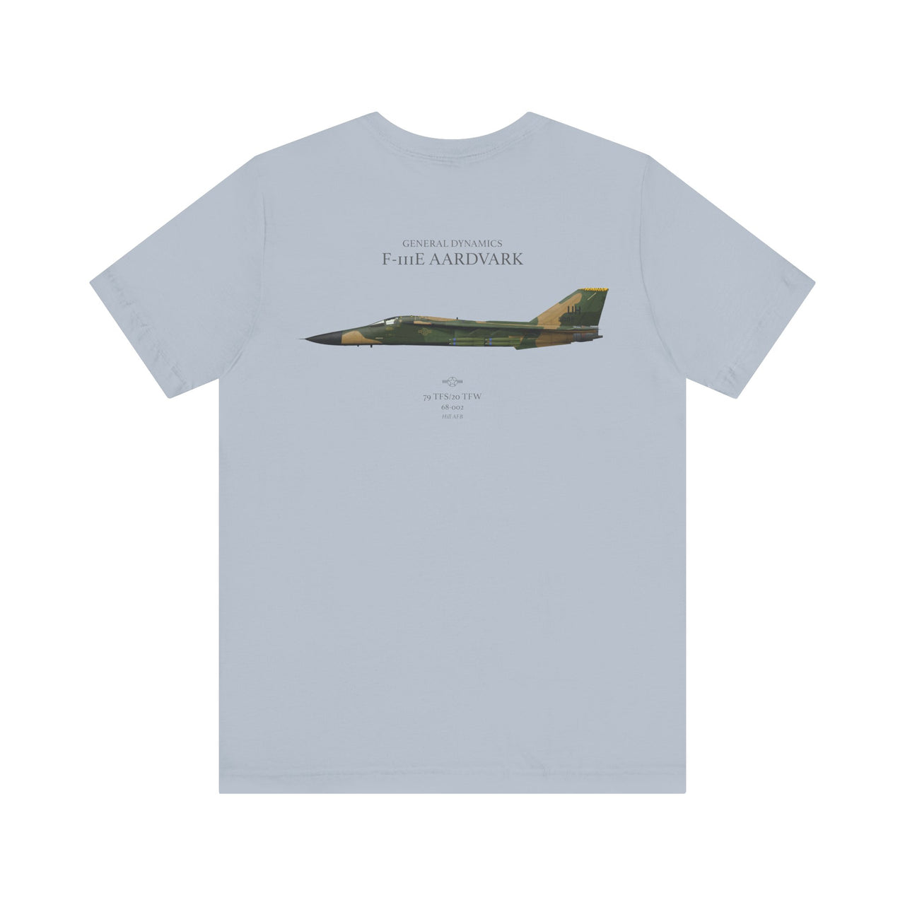 F-111E Aardvark - T-shirt printed on back