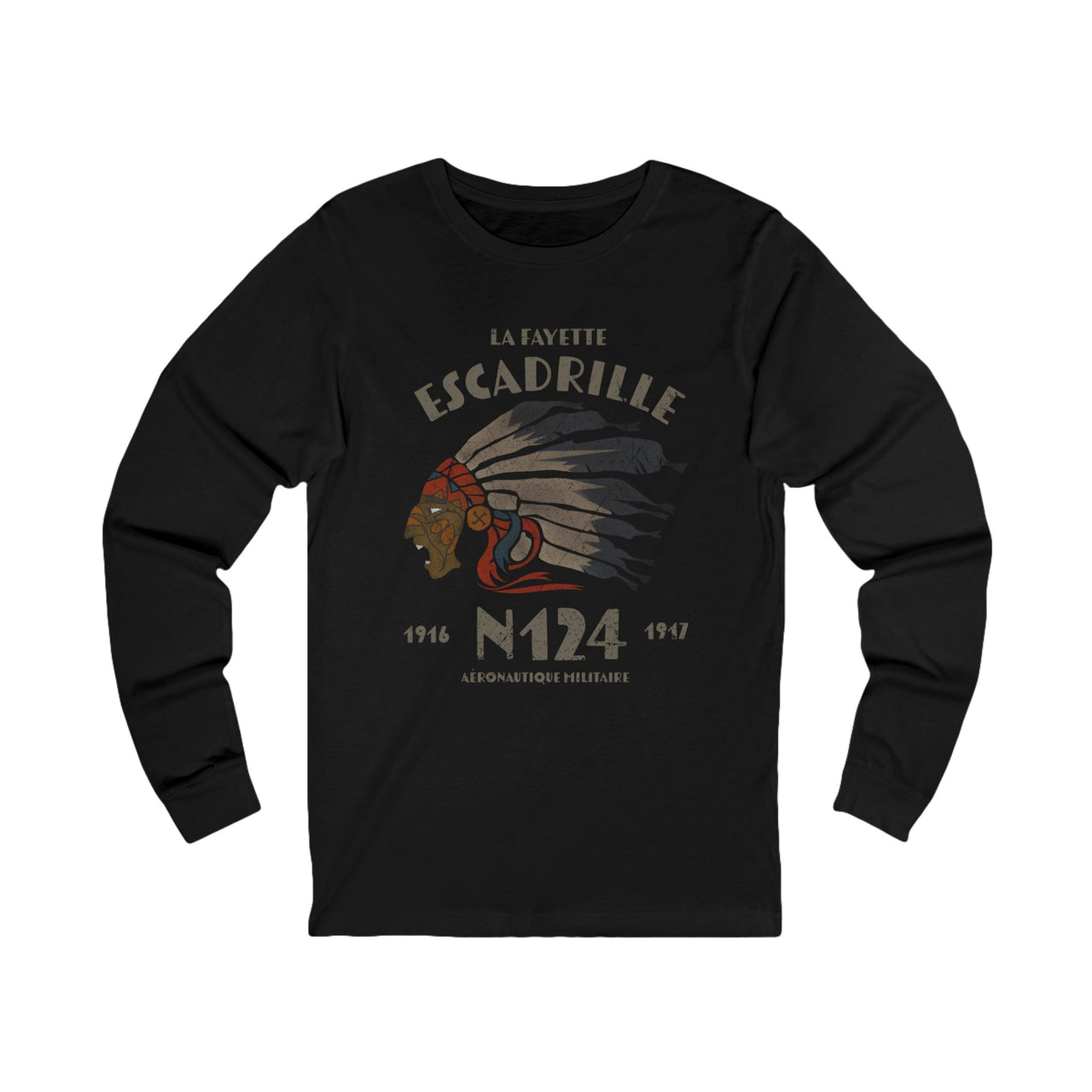 La Fayette Escadrille - Long Sleeve Tee