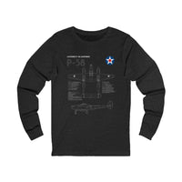 Thumbnail for P-38 Lightning - Long Sleeve Tee