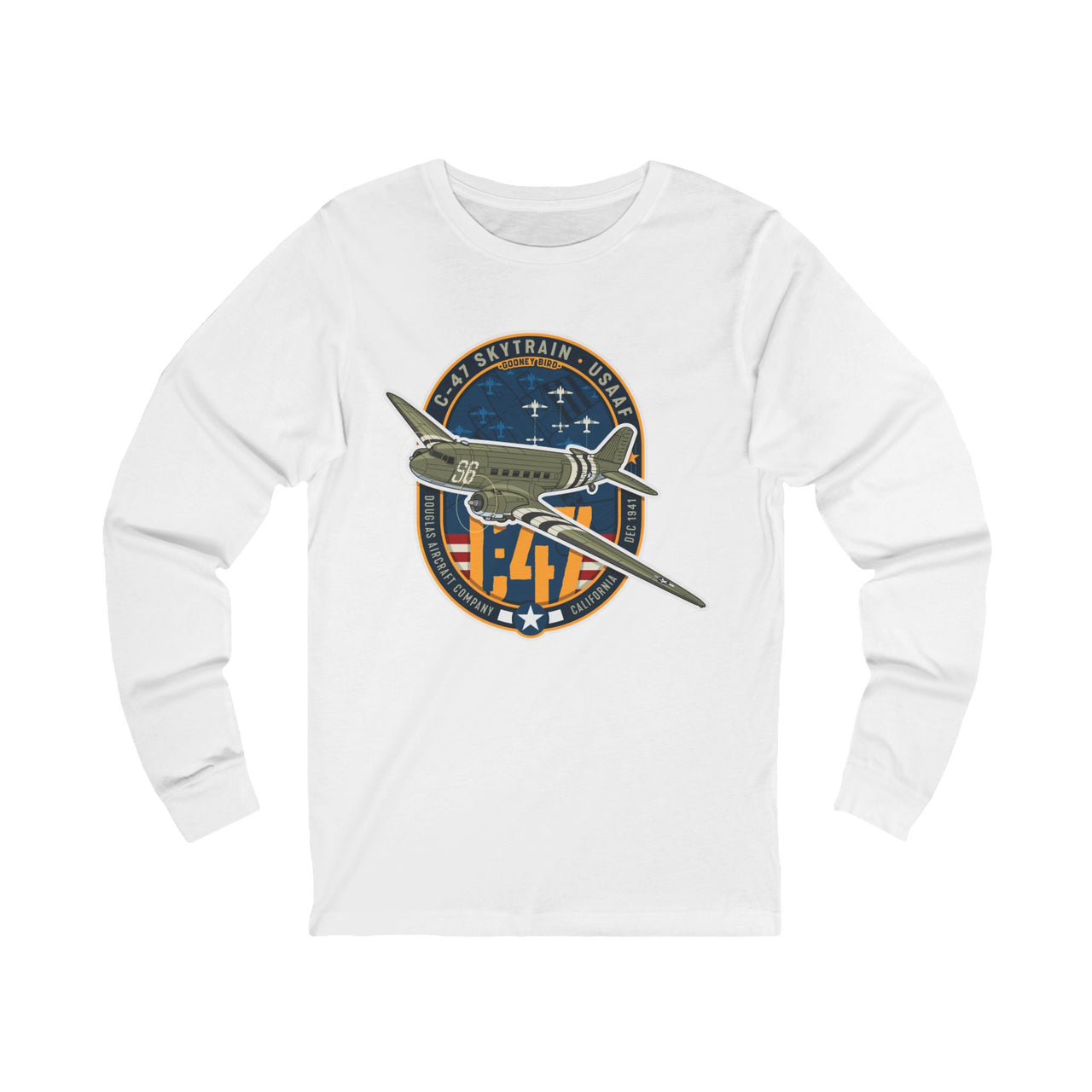 C-47 Skytrain - Long Sleeve Tee