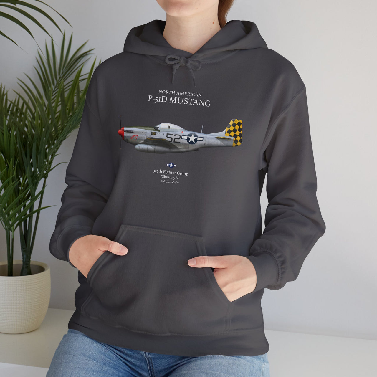 P-51D Mustang 'Shimmy V' - Hoodie
