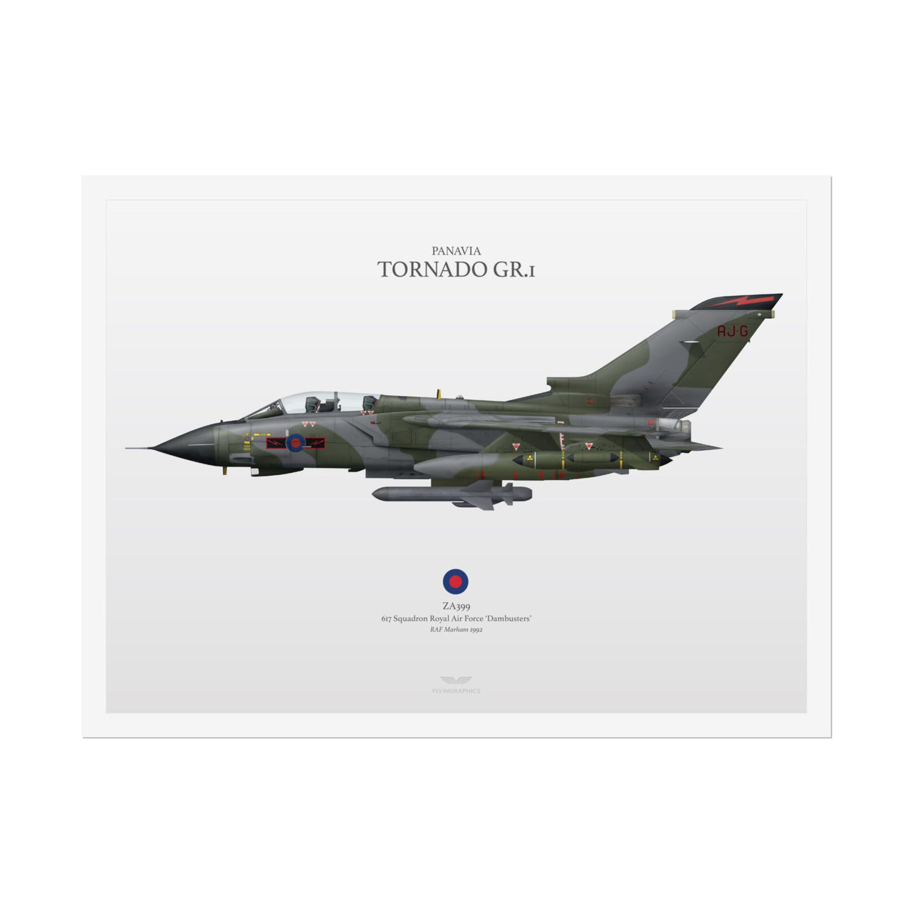 Tornado GR.1 617SQN -  Rolled Poster