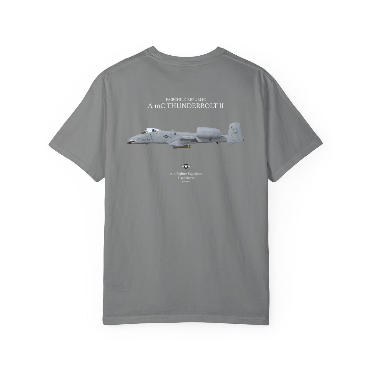 A-10C Thunderbolt II - T-shirt printed on back