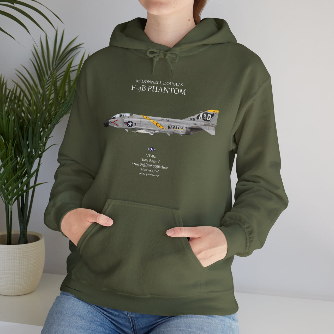 F-4B Phantom 'Jolly Rogers'  - Hoodie